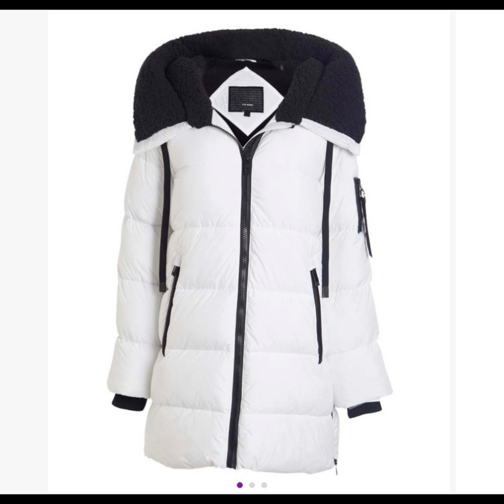Steve Madden Sherpa Hood Puffer Jacket